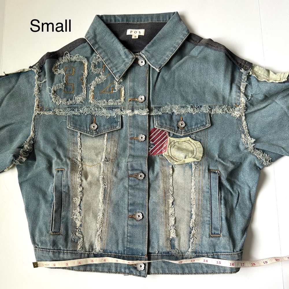 POL Denim Patchwork Jacket - Picture 6 of 6